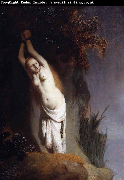 Rembrandt Peale Andromeda Chained to the Rocks